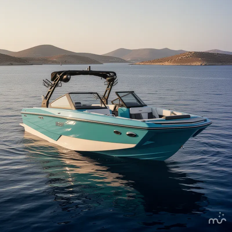 Slide: The Image of Heyday Wake Boats H22 2026 - 2