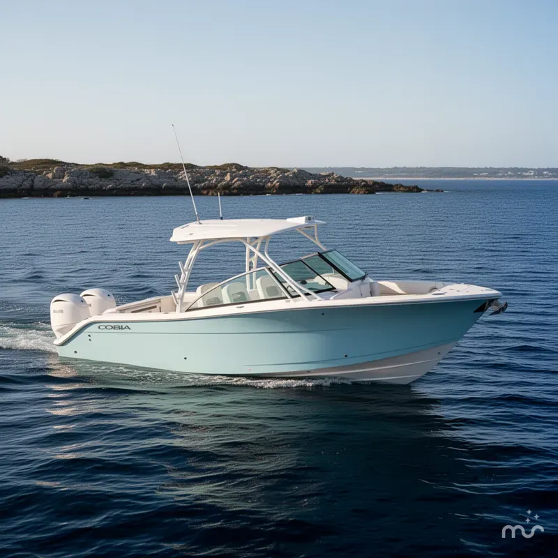 Slide: The Image of Cobia 280 Dual Console 2026 - 2