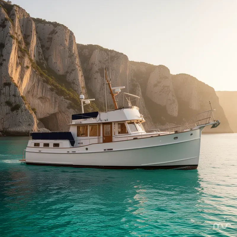 Slide: The Image of Grand Banks 49 Trawler 1994 - 2