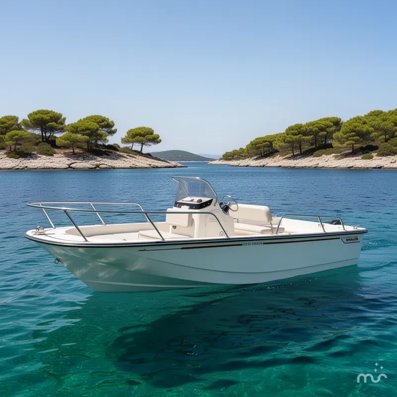 Slide: The Image of Boston Whaler 17 Montauk 2026 - 2