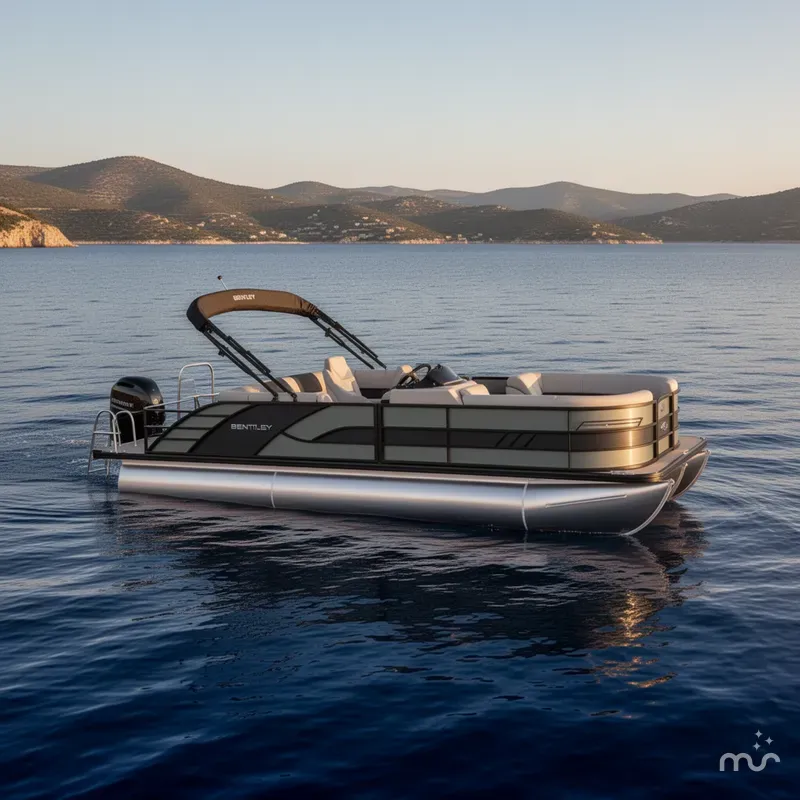 Slide: The Image of Bentley Pontoons Elite Swingback Bench 223 (XLP3) 2026 - 2