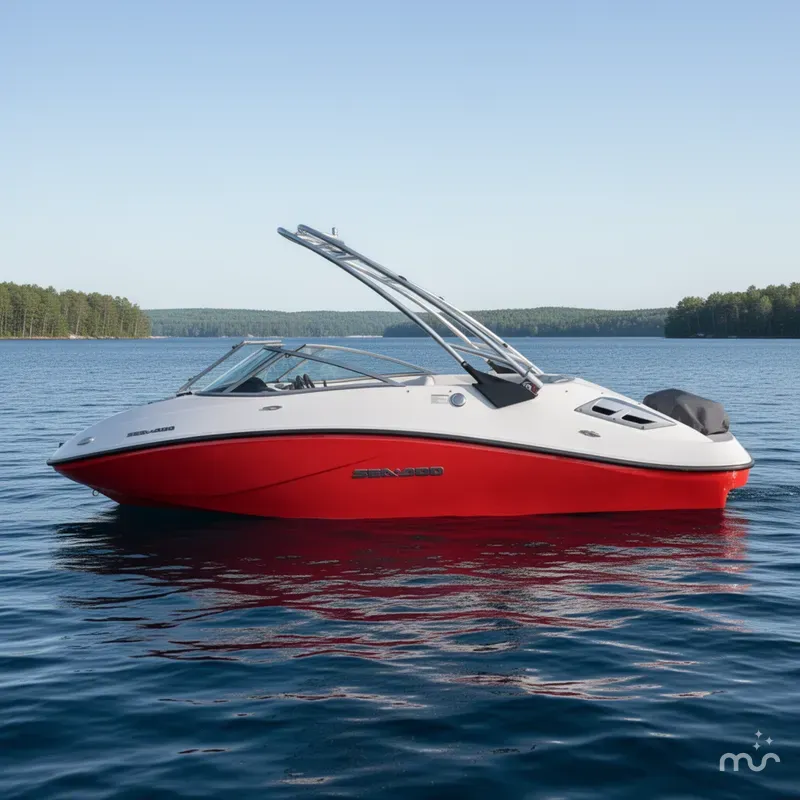 Slide: The Image of Sea-Doo 180 Challenger SE With Tower - High Output Engines 2011 - 2