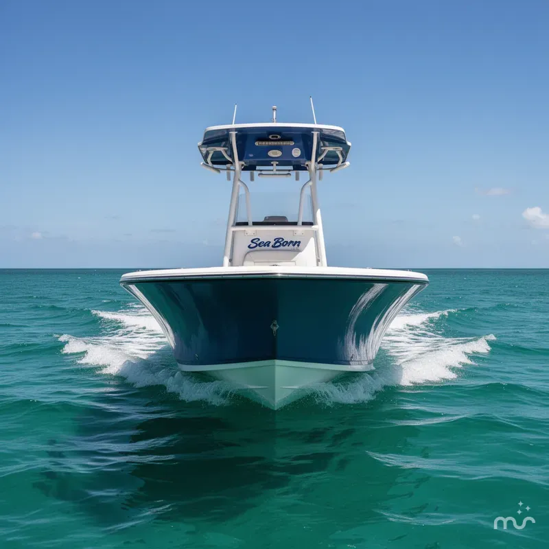Slide: The Image of Sea Born LX24 Center Console 2020 - 1