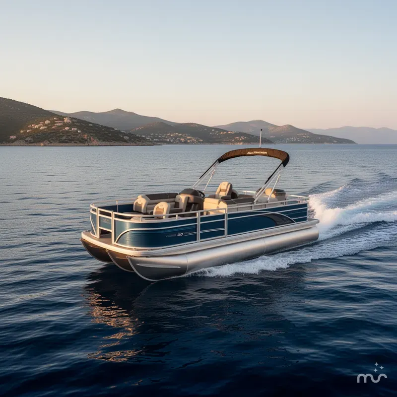 Slide: The Image of Sun Tracker Fishin' Barge 20 DLX 2026 - 4