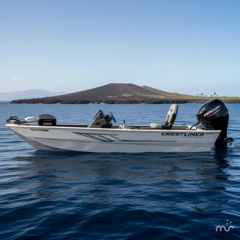 Slide: The Image of Crestliner 1700 Storm 2023 - 2