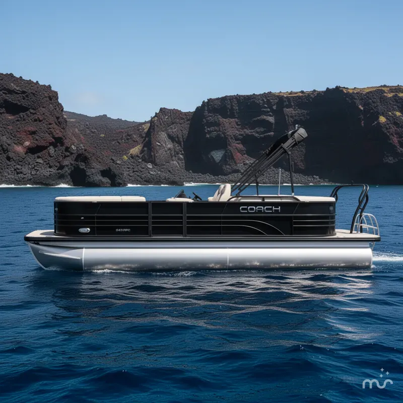 Slide: The Image of Coach Pontoons 243 RFC 3-SERIES TRITOON 2022 - 2