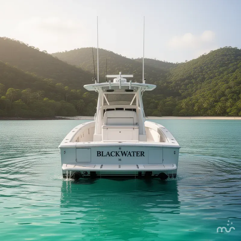 Slide: The Image of BlackWater 36 Sportfish 2014 - 3
