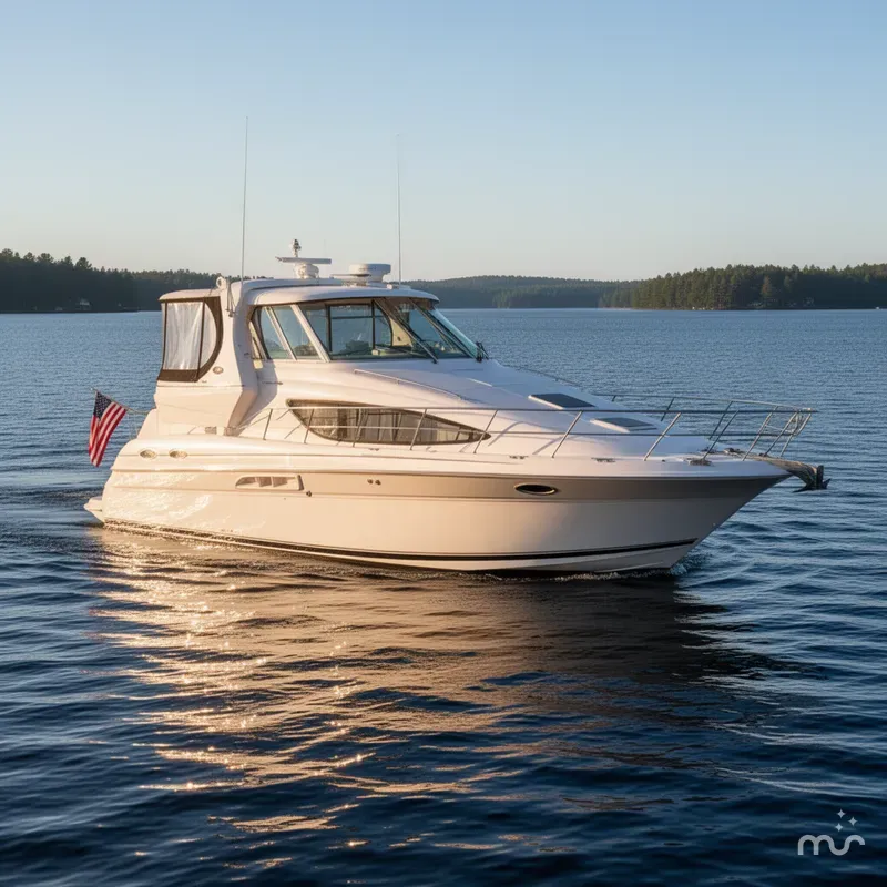 Slide: The Image of Sea Ray 390 Motor Yacht 2004 - 2