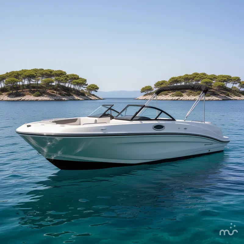 Slide: The Image of Bayliner VR6 Bowrider OB 2022 - 2