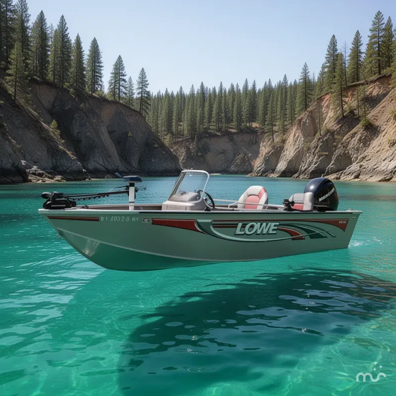 Slide: The Image of Lowe Fishing Machine 165 2009 - 2