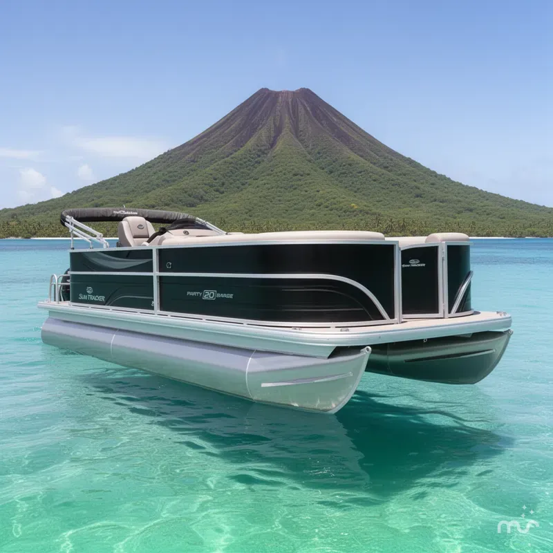 The Image of Sun Tracker Party Barge 20 DLX 2026 - 0