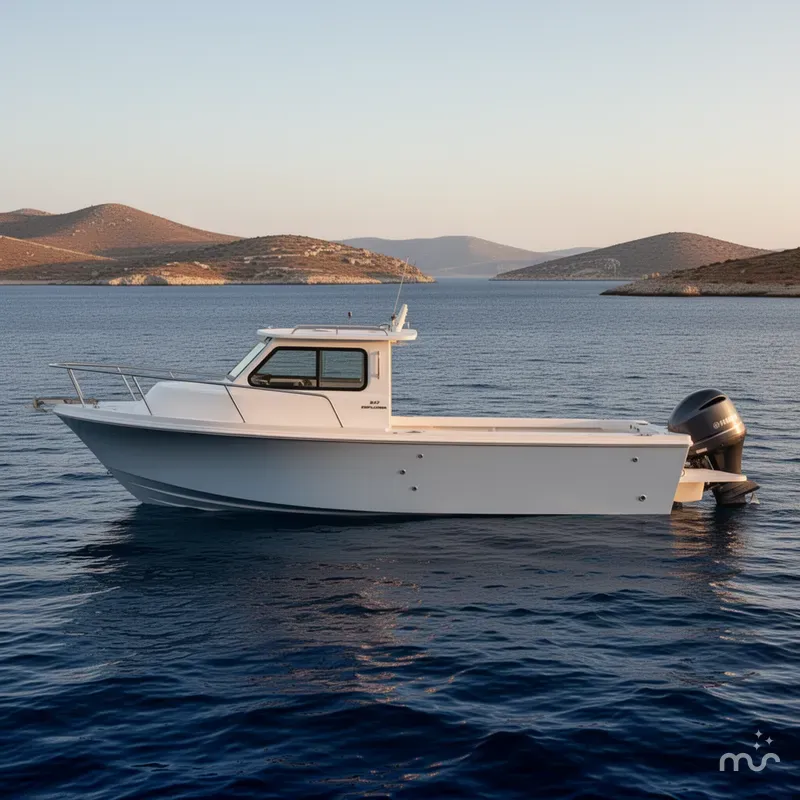 Slide: The Image of Parker Marine 247 Explorer 2026 - 2