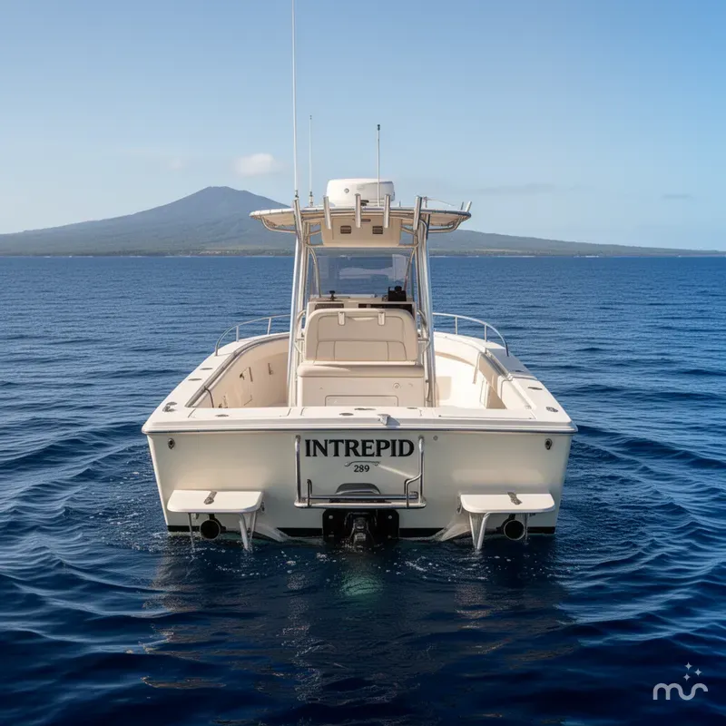 Slide: The Image of Intrepid 289 Center Console 2003 - 3