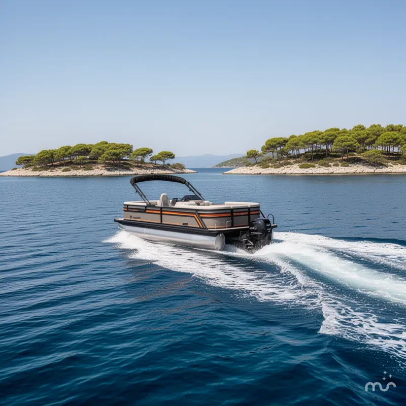 The Image of Viaggio Lago Z22U Tritoon W/ A Suzuki 150HP Motor 2026 - 0