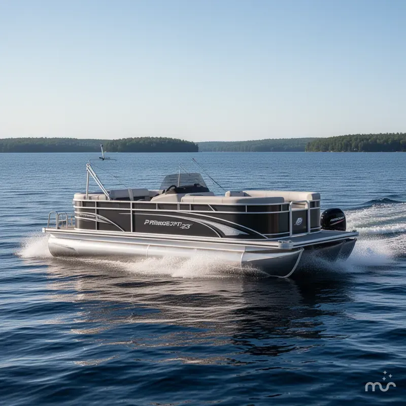 The Image of Princecraft 23 Sportfisher 2RS Rear Fish Pontoon & Mercury 4-Stroke EFI 2026 - 0