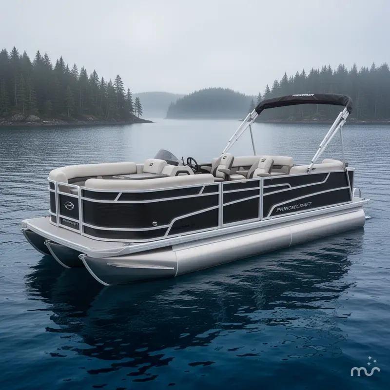 The Image of Princecraft Vectra 21 Quad Lounge Pontoon & Mercury 4-Stroke EFI 2026 - 0