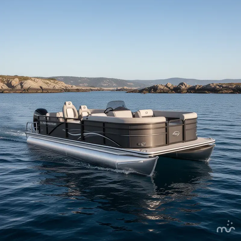 Slide: The Image of Princecraft 21 Sportfisher 2RS Pontoon & Mercury 4-Stroke EFI 2026 - 1