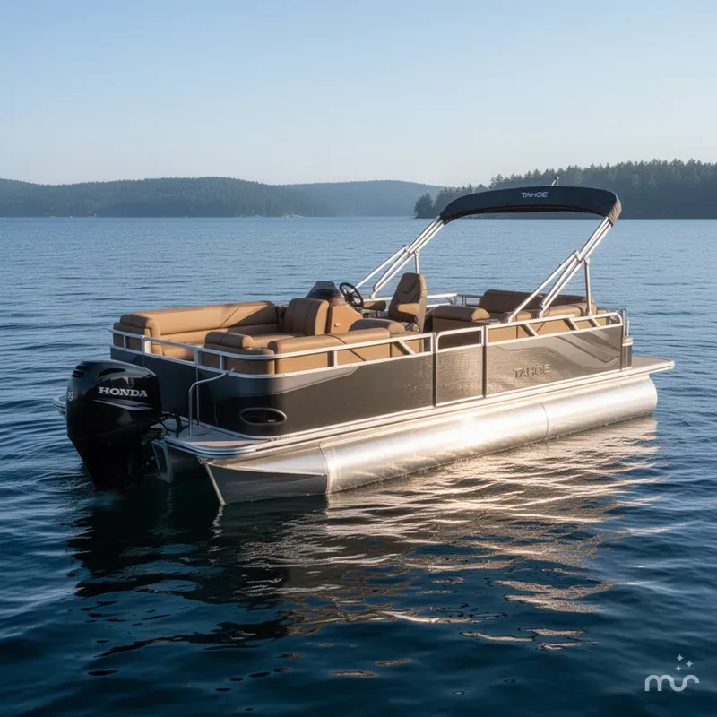 Slide: The Image of Tahoe Sport 1980 Cruise Rear Bench (CRB) & Honda 4-Stroke EFI 2026 - 2