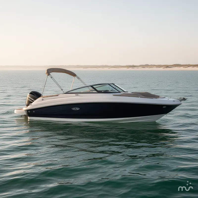 Slide: The Image of Sea Ray 220 Sundeck Outboard 2015 - 0