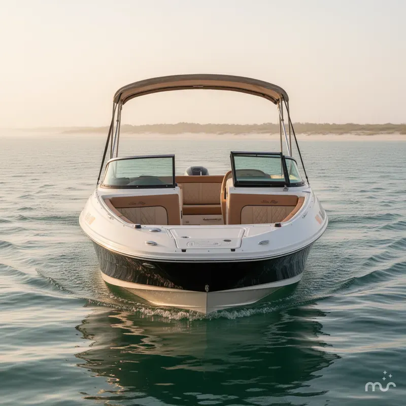 Slide: The Image of Sea Ray 220 Sundeck Outboard 2015 - 1