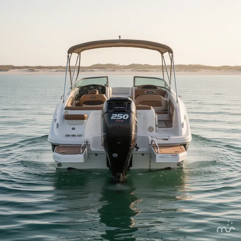 Slide: The Image of Sea Ray 220 Sundeck Outboard 2015 - 3