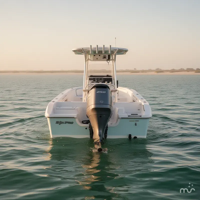Slide: The Image of Sea Pro 219 250HP-246 HOURS-PERFECT SHAPE 2022 - 2
