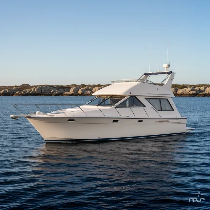 Slide: The Image of Bayliner 3988 Command Bridge Motoryacht 2002 - 2
