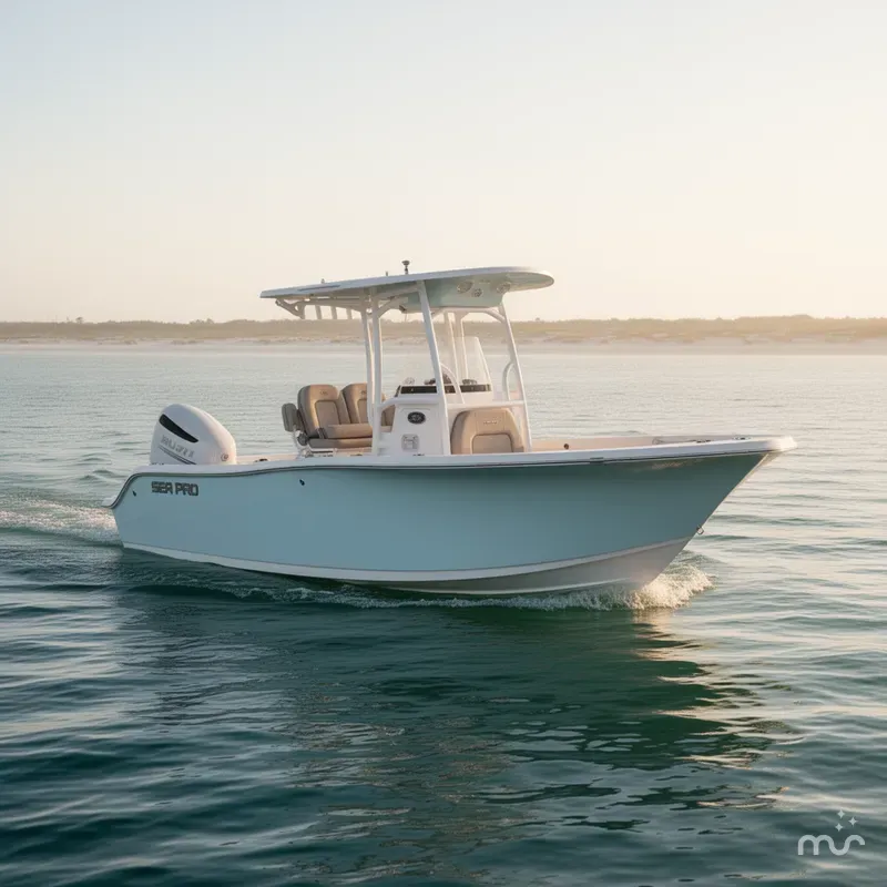 Slide: The Image of Sea Pro 219 250HP-246 HOURS-PERFECT SHAPE 2022 - 0
