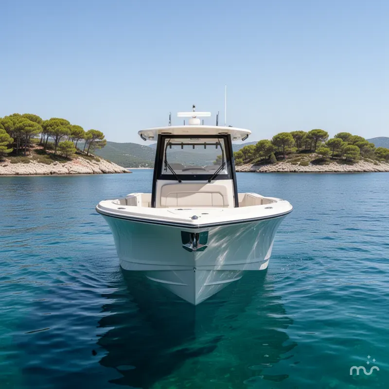 Slide: The Image of Cobia 350 Center Console 2026 - 1