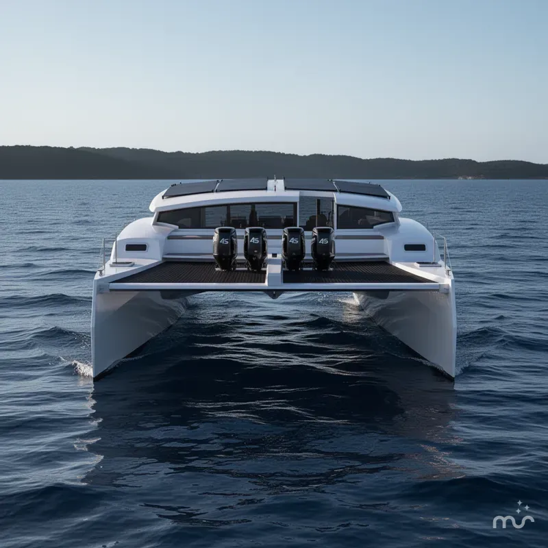 Slide: The Image of Catamaran Power Cat 2027 - 1