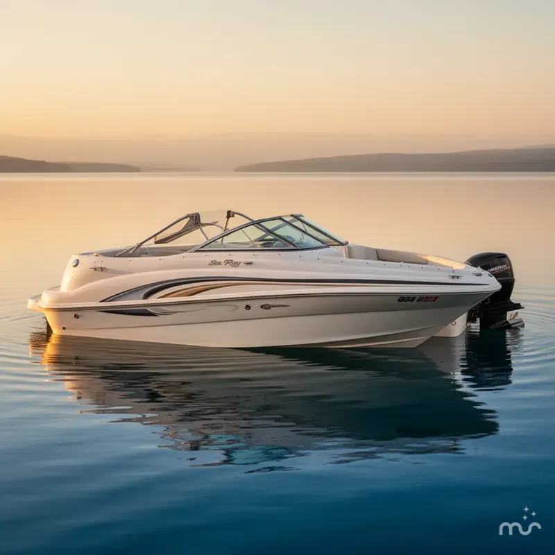 Slide: The Image of Sea Ray 210 Sundeck 2000 - 1