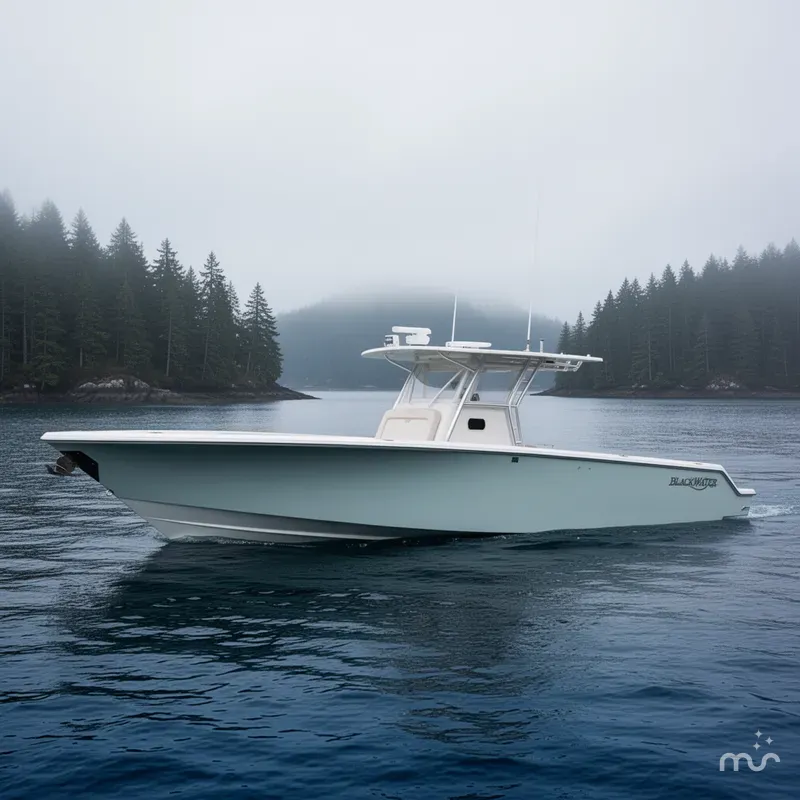 Slide: The Image of BlackWater 36 Sportfish 2014 - 2