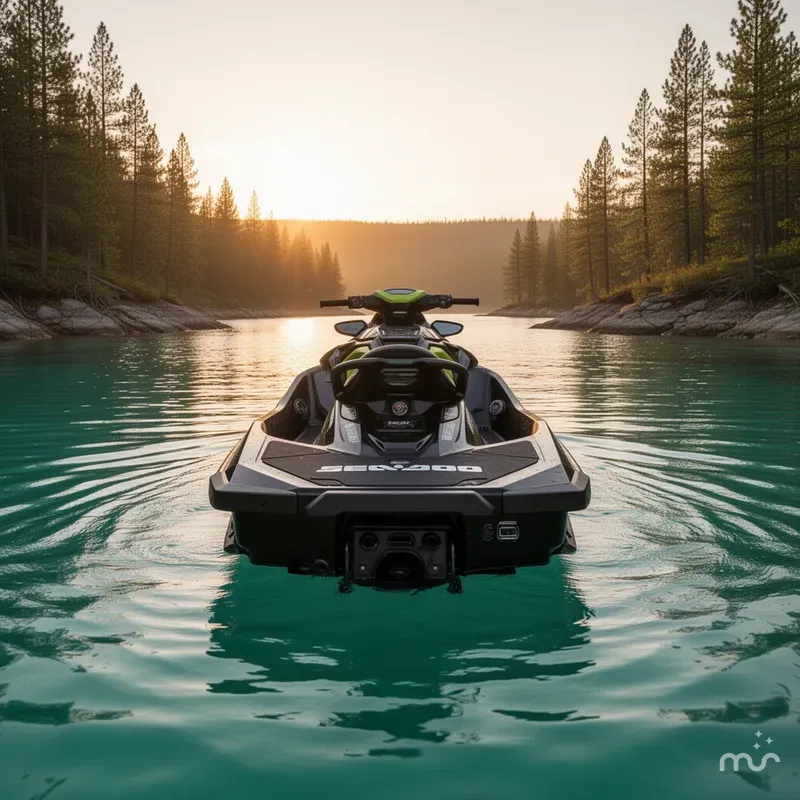 Slide: The Image of Sea-Doo RXT-X 300 IBR & Sound System Eclipse Black And L 2020 - 3