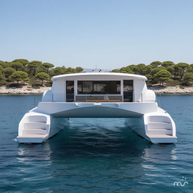 Slide: The Image of Catamaran Power Cat 2027 - 1