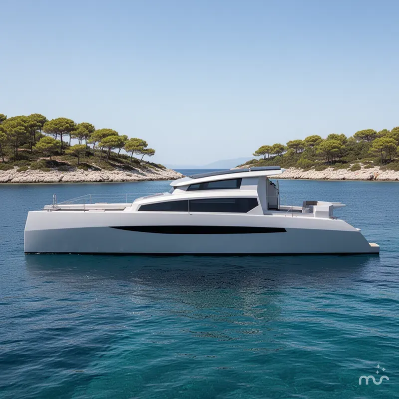 Slide: The Image of Catamaran Power Cat 2027 - 2
