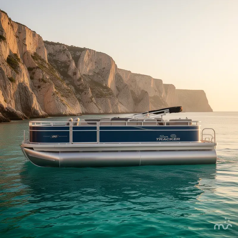 Slide: The Image of Sun Tracker Fishin' Barge 20 DLX 2026 - 2