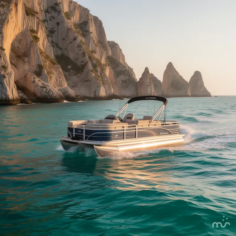 Slide: The Image of Sun Tracker Fishin' Barge 20 DLX 2026 - 4