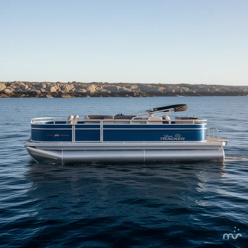 Slide: The Image of Sun Tracker Fishin' Barge 20 DLX 2026 - 2