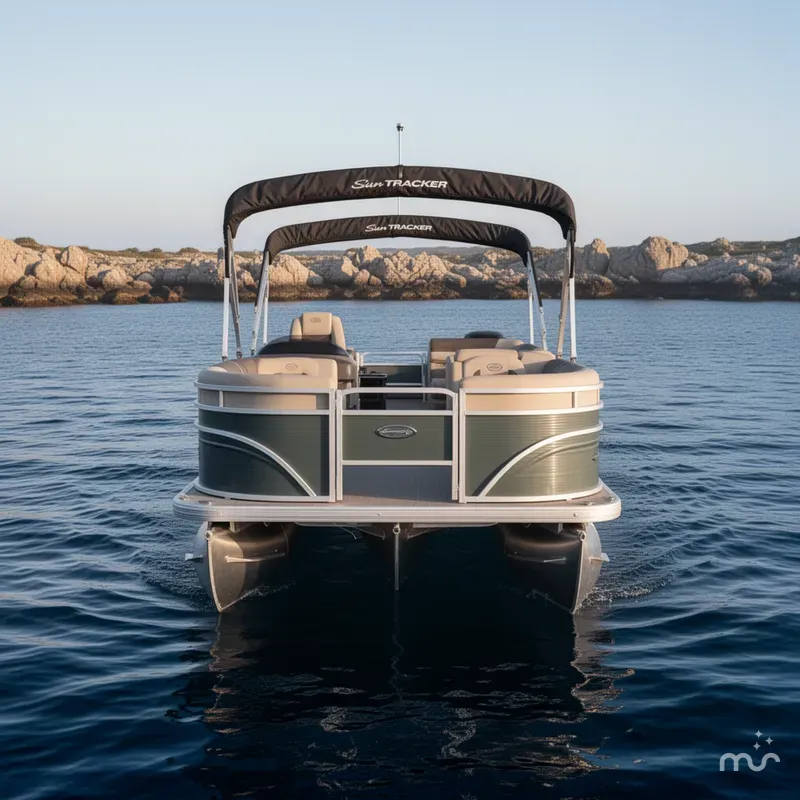 Slide: The Image of Sun Tracker Fishin' Barge 20 DLX 2026 - 3