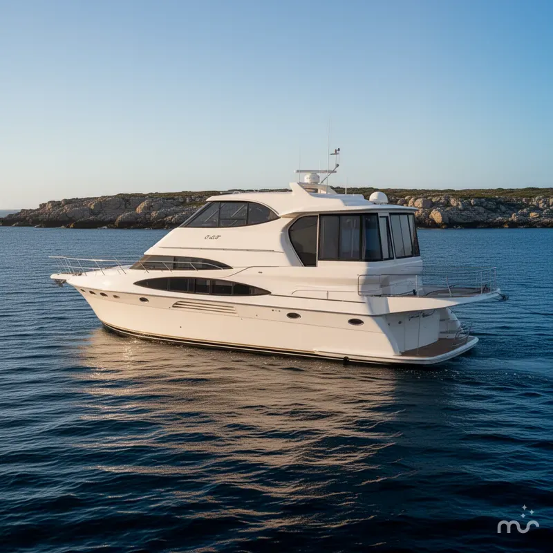Slide: The Image of Carver Yachts 506 Motor Yacht 2000 - 2