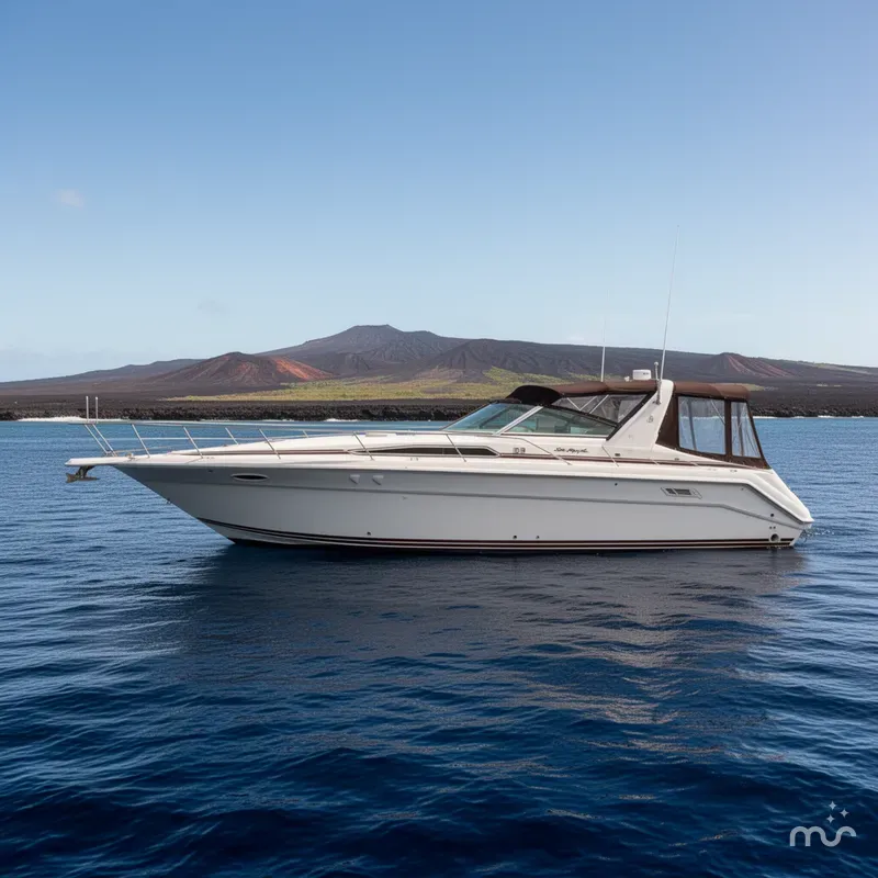 Slide: The Image of Sea Ray Sundancer 350 1991 - 2
