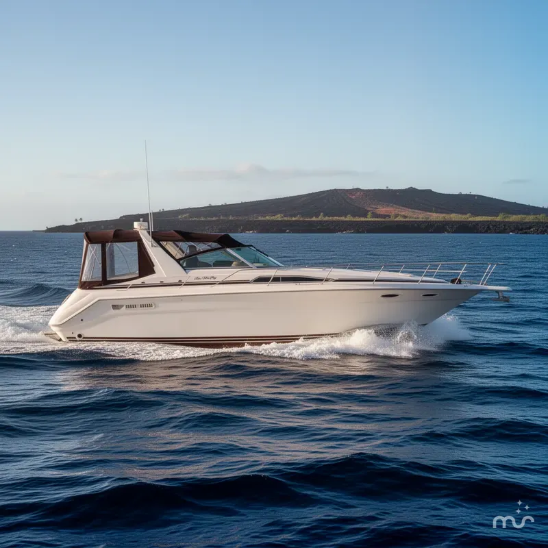 Slide: The Image of Sea Ray Sundancer 350 1991 - 4