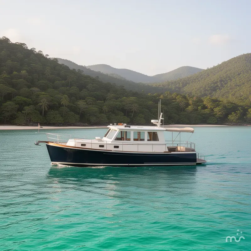 Slide: The Image of Grand Banks 43 Eastbay EX 1998 - 2