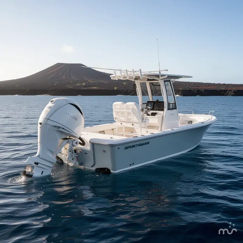 Slide: The Image of Sportsman Masters 247OE Bay Boat 2026 - 3