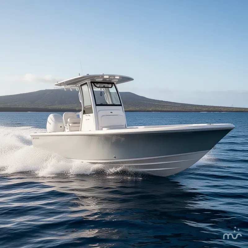 Slide: The Image of Sportsman Masters 247OE Bay Boat 2026 - 4