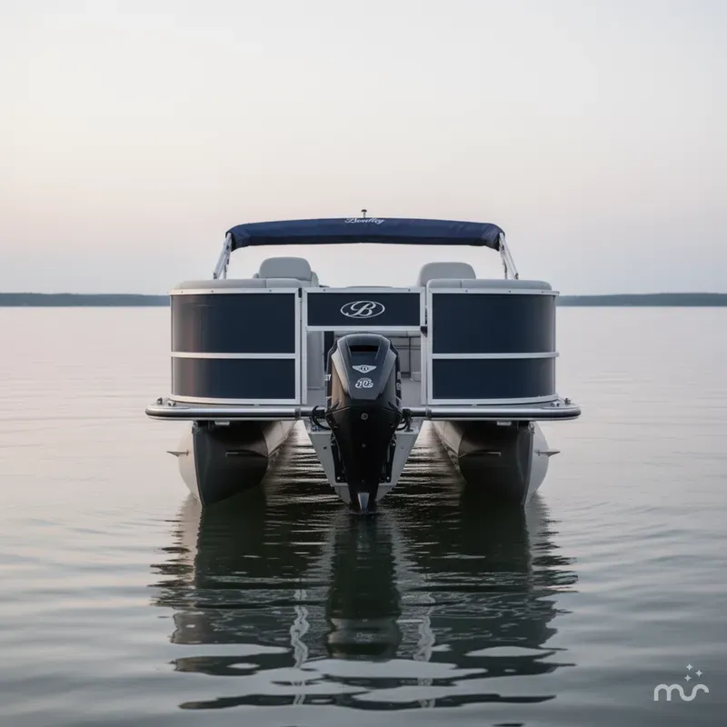 Slide: The Image of Bentley Pontoons Lil Bentley 180 Fish 2022 - 2