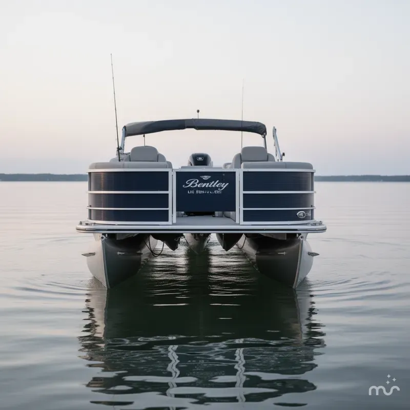 Slide: The Image of Bentley Pontoons Lil Bentley 180 Fish 2022 - 3