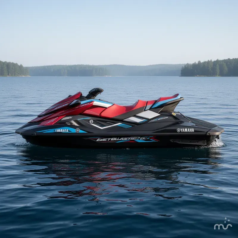 Slide: The Image of Yamaha JetBlaster DLX 3-Up 2025 - 2