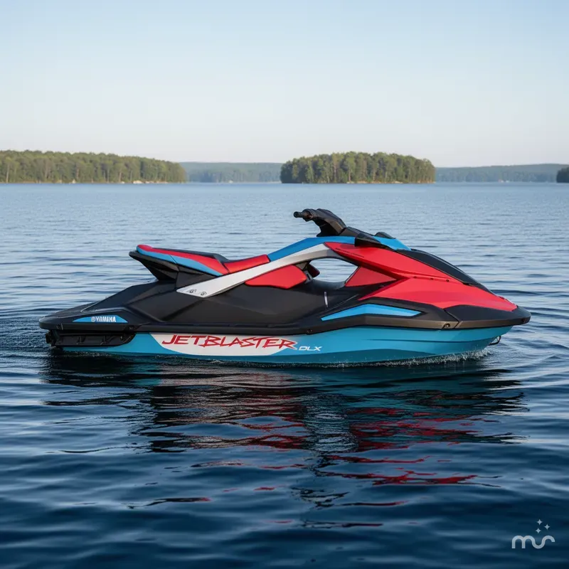 Slide: The Image of Yamaha JetBlaster DLX 3-Up 2025 - 2