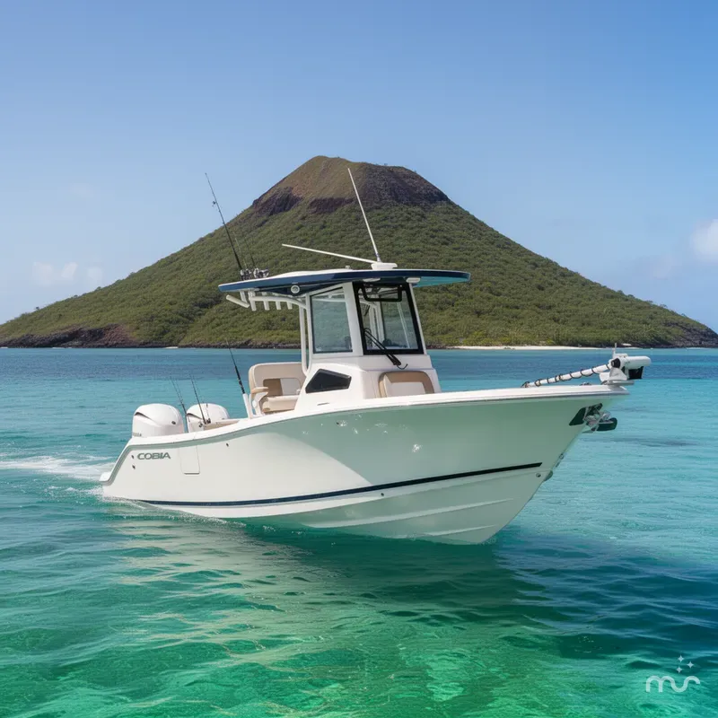 Slide: The Image of Cobia 245 Center Console 2026 - 2